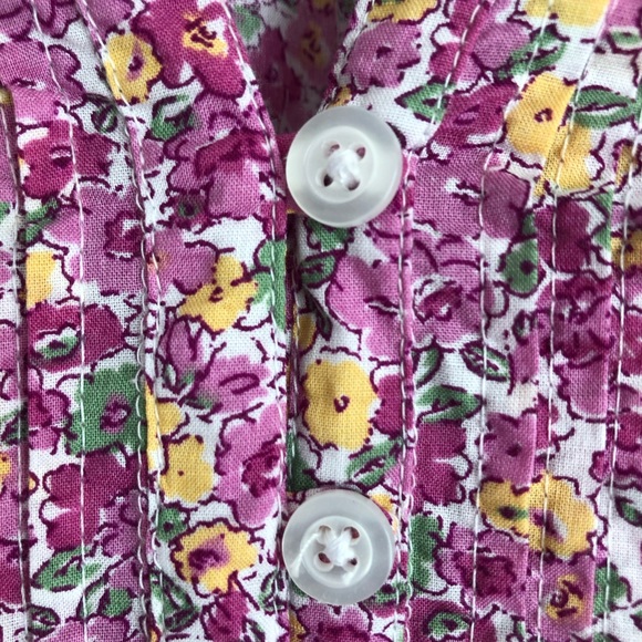 Woman Within Short Sleeve Floral Top Size 14/16 - Picture 6 of 9